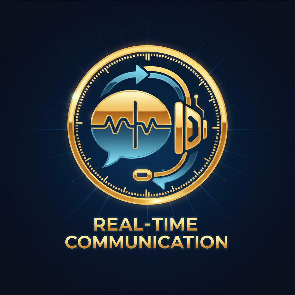 실시간 소통 아이콘